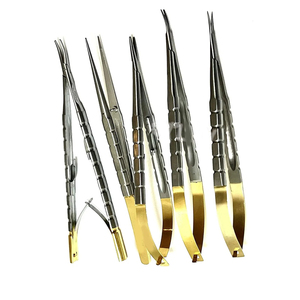 Juego de Instrumentos Microquirúrgicos Castroviejo Premium Reutilizables Grado A+ Certificados por CE Pakistán - Product Image 1