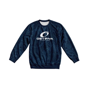 Sudadera Personalizable con Logotipo para Hombre, Cuello Redondo, Forro Polar, Básica, Lisa, Tallas Grandes, Deportiva, Corte Regular, Poliéster/Algodón - Product Image 1