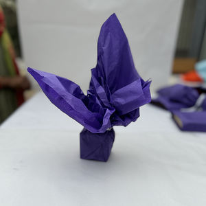 Exportador Indio Líder en la Venta de Papel de Seda de Color Sólido Personalizable de Alta Calidad para Envolver Regalos, 18-80 Gsm, Pulpa de Madera - Product Image 1