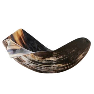 Bol de service alimentaire pour la maison et les mariages, vaisselle design, bols mélangeurs tendance, très vendus, forme unique en corne de buffle - Product Image 1