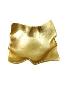 Bol en métal poli fait main éblouissant, design moderne, finition dorée, vaisselle décorative pour offrir en cadeau - Product Image 4