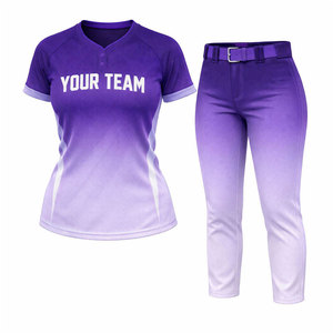 Uniforme de softball de haute qualité, tissu respirant à séchage rapide, coupe confortable, uniforme de softball pour femmes - Product Image 1