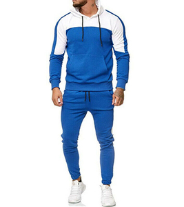 <b>Men</b> <b>Track</b> Suit Set New <b>Men's</b> Outdoor Sports Casual Hoodie <b>Jacket</b> Suit Front Zipper Tracksuit - Product Image 5
