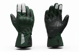 Heavy Weight Relaxed Fitted Protective Biker Gloves Touchscreen Anti <b>Slip</b> Motorcycle Riding Safety Gloves <b>Full</b> Finger Durable - Product Image 3