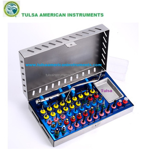TULSA INSTRUMENTS Kit de Fresas para Osteodensificación de Implantes Dentales TAI-1405 Manual con Certificación CE - Product Image 6
