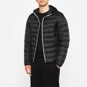 Unisex Custom Fashion Style <b>Warm</b> Puffer Jacket <b>Waterproof</b> Streetwear Stand Collar Patchwork OEM Design Polyester Lining - Product Image 1