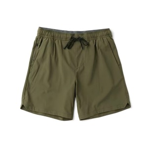 Shorts de bain réversibles à séchage rapide pour hommes, légers, pour la plage, tenues de sport aquatiques tendance avec poches latérales - Product Image 1