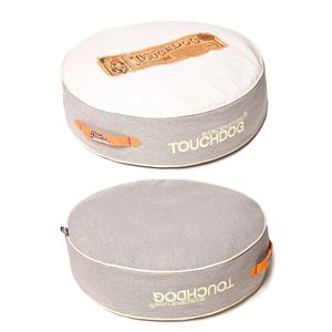 Original Classical Denim Toned Plush Raised Dog <b>Bed</b> with Surround View <b>Comfortable</b> Pet <b>Beds</b> - Product Image 2