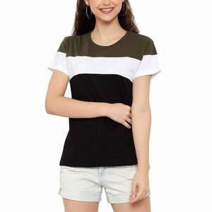 T-shirt pour femme, coupe classique, tissu doux, col rond, haut décontracté pour tous les jours, respirant, léger, parfait pour les voyages - Product Image 1