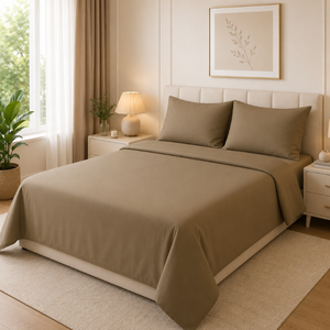 Sábanas Ecológicas de Madera de Olivo y Bambú de 300 Hilos |   Ropa de Cama de Lujo Suave y Refrescante para Hoteles, Juego de Sábanas para Habitaciones - Product Image 1