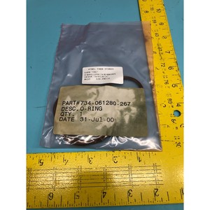 LAM 734-061280-267 Junta Tórica, .139 X 8.234 ID, 173440 - Equipo y Piezas de Semiconductores de Confianza de Tradicción Global - Product Image 1