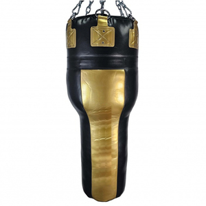 Black & Golden Color EPE Filled Uppercut Punching Bags Premium Quality <b>Boxing</b> Equipment for Professional Training Customizable - Product Image 1