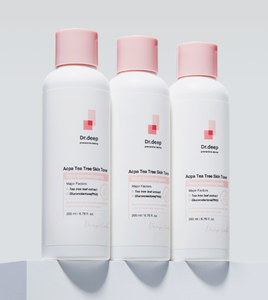 Tónico Facial Dr. Deep Tea Tree 200ml PHA, Exfoliante Suave, Hidratante, Calmante, Control de Sebo, Cuidado del Acné, Cosmética Coreana - Product Image 1