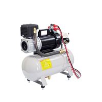 Mini pompe à air Portable 12V DC réservoir de 12 litres assistance routière tout-terrain compresseur sans huile robuste moteur de compresseurs industriels