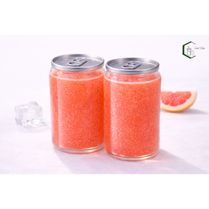 500ml PET Can Bottle for Clear <b>Plastic</b> Cylinder Beverage <b>Packaging</b> with Seaming Rim OEM Vietnam Factory Milk Tea Coffee Juice - Product Image 2