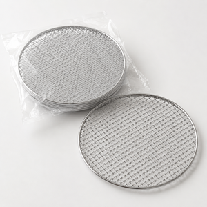 Disposable Stainless Steel BBQ <b>Grill</b> Grate Round Charcoal <b>Grill</b> <b>Rack</b> Bulk Wholesale - Product Image 3
