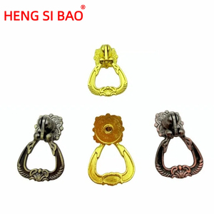 Hot Sale Vintage <strong>Gold</strong> <strong>Drawer</strong> <strong>Pulls</strong> Solid Metal Smooth Surface Home Furniture Cabinet Decorative Handles - Product Image 1