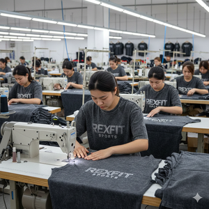 Camisetas con Logotipo de Pedrería Personalizadas, Bajo MOQ, El Mejor Diseño, Edición Hecha a Mano, Camisetas con Hombros Caídos y Lavado Ácido, las Más Demandadas - Product Image 4