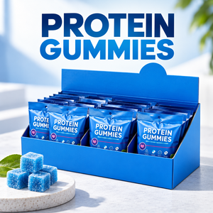 Gomitas de Proteína de Marca Privada OEM, Paquetes Individuales, Caja de Exhibición, Nutrición Deportiva, Fórmula Personalizada, Logotipo Personalizado - Product Image 2