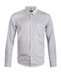 Camisa Formal 100% Algodón, Color Sólido, Cómoda, Manga Larga, Fabricante de Camisas para Pedidos al por Mayor de Bangladesh - Product Image 3