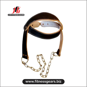 JUST FITNESS GEARS Customized Professional Heavy-Duty Cowhide Head Harness Powerlifting Gym Fitness Safety Equipment Workout - Product Image 3