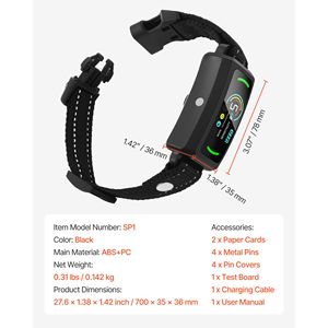 Collier anti-aboiement intelligent étanche IP67 rechargeable pour chiens de grande, moyenne et petite taille – Collier de contrôle des aboiements pour l'entraînement canin - Product Image 4