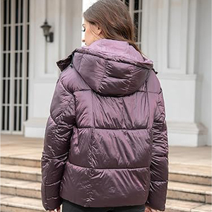 Veste matelassée longue pour femme, confortable et personnalisée, design de qualité supérieure, nouveau style. - Product Image 4