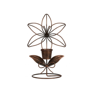New Selling Wrought Iron Planter <b>Pot</b> With Stand Powder Coated Durable Indoor Outdoor Home Decor Garden Customize Size - Product Image 3