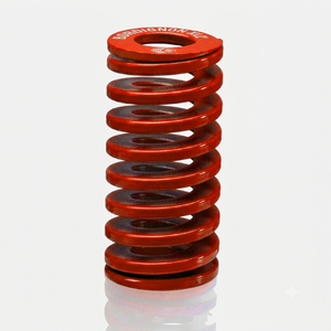 Muelle de compresión rojo Mollificio Bordignon 3S para carga pesada, diámetro de carcasa: 1 1/2, diámetro de varilla: 3/4 - Product Image 2