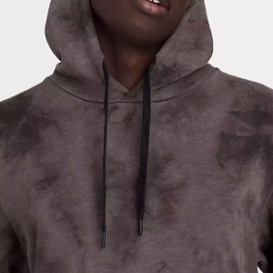 Quick Dry Breathable Acid Wash <b>Hoodies</b> Custom Printing 100% Cotton Logo High Quality Men's Winter Eco-Friendly <b>Lightweight</b> - Product Image 2
