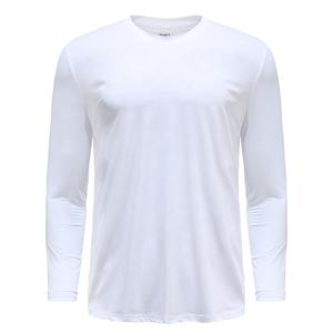 T-shirt uni Gym pour hommes Vente en gros T-shirts à manches longues pour hommes avec logo personnalisé - Product Image 6
