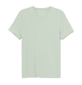 Camisetas de Primera Calidad, Diseño Personalizado, Camiseta Negra de Algodón Puro y Poliéster, Cuello en V, Cómoda, de Manga Corta para Mujer - Product Image 4