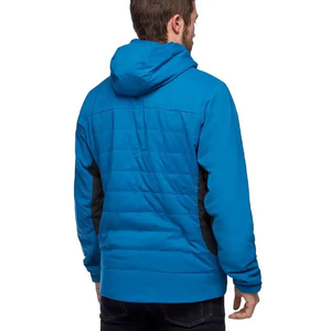 100%Polyester Winter Canvas Puffer <b>Jacket</b> Latest Design <b>Padded</b> Outdoor Hooded Three Tone <b>Waterproof</b> Breathable Windproof Men - Product Image 6