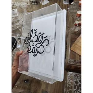 Boîte à chocolat en bois et acrylique de qualité supérieure, rangement décoratif élégant pour les occasions spéciales - Product Image 5