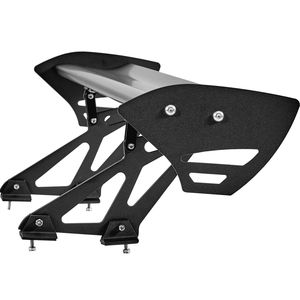 Spoiler universale GT Wing da 43,3 pollici per auto, singolo, regolabile, leggero in alluminio, con design da pista. - Product Image 2