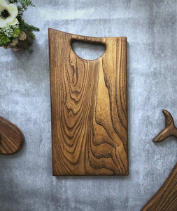 Solid <b>Wood</b> Chopping/Cutting Board-Durable Eco-Friendly Kitchenware Natural Grains 1.5cm Thick Dishwasher Safe for - Product Image 5