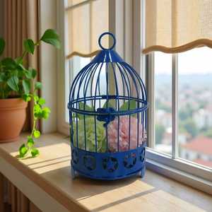 Multi Level Copper <b>Bird</b> Feeder Stake <b>Standing</b> Metal <b>Bird</b> Seed Trays with 5 Bowls for Wild <b>Birds</b> Garden Yard Outdoor Landscape - Product Image 5