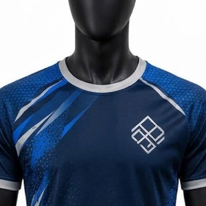 Maillot de padel avec logo personnalisé, vêtements de sport de haute qualité, tissu respirant à séchage rapide, coupe confortable pour les entraînements et les matchs de padel - Product Image 5