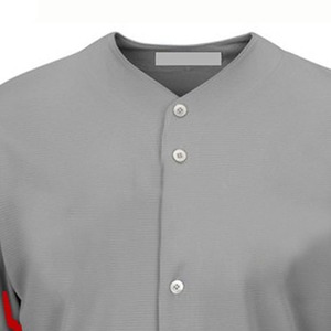 Nuevo Diseño Transpirable con Estampado Digital, Uniforme de Béisbol con Cuello Mao, Unisex para Adultos, Secado Rápido, 100% Poliéster - Product Image 5