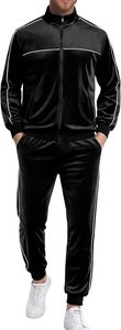 Premium Tracksuit Set Hoodie And Jogger Sportswear Custom Logo Tracksuit <b>Men</b> Activewear Set Heavyweight Fleece Tracksuit - Product Image 1