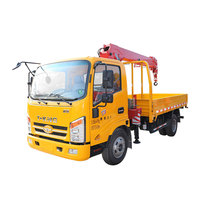Grue montée sur camion TangJun 6x4 camion de grue télescopique Baoliwei 4ton à vendre