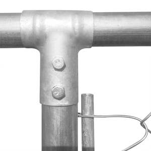 Cage pour chien en acier galvanisé durable de 150,8 x 150,8 pouces - Product Image 4