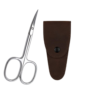 Ciseaux à ongles cuticules lame incurvée coupe de beauté professionnelle emballage personnalisé ciseaux de beauté - Product Image 1