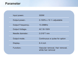 Appareil de traitement permanent par électrolyse à aiguille électrolytique en ABS pour le corps, modèle portable - Product Image 5