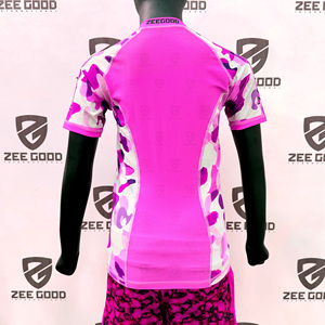 Sublimated <b>Printed</b> Breathable UPF50+ Eco-Friendly Rash Guard Men's Short Sleeve <b>Surfing</b> 2026 - Product Image 6