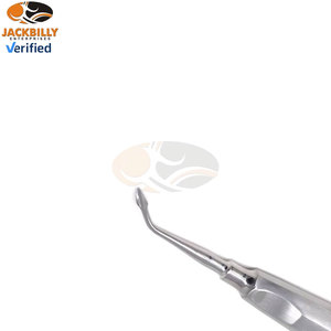 Instrumentos Quirúrgicos de Grado Premium, Elevador de Punta Curva Cóncava Bernard Spade 60L para Cirugía Dental - Product Image 4
