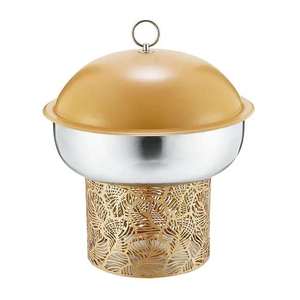 Offre Spéciale – Ensemble de Réchauds de Buffet Modernes pour Hôtels, Chauffe-Plats en Acier Inoxydable Doré de 4,5 L - Product Image 1