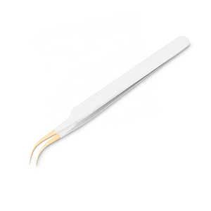 Pinzas de Acero Inoxidable Profesionales de Alta Calidad para Pestañas, Diseño Antiestático, Agarre Preciso y Duradero - Product Image 6