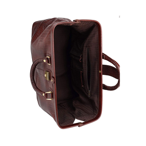 Premium Genuine Leather <b>Duffel</b> <b>Bag</b> Overnight Weekender Travel <b>Bag</b> OEM Supplier - Product Image 2