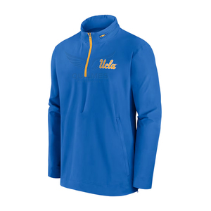 Best Quality UCLA Bruins Custom <b>Men</b>’s Quarter Zip Pullover <b>Jacket</b> <b>Lightweight</b> Athletic Breathable Sports Training Top OEM <b>Jacket</b> - Product Image 2